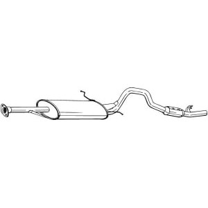 Toba esapament finala BOSAL