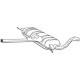 Toba esapament intermediara BOSAL pentru VW PASSAT B5, PASSAT B5.5 1.8-2.0D 10.96-05.05