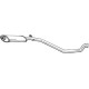 Toba esapament intermediara BOSAL Sistem evacuare amortizor PEUGEOT 306 1.9D/2.0D 05.93-12.02 Montare Fata