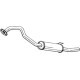 Toba esapament finala BOSAL Nissan Patrol GR IV 2.8D 09.88-06.97 spate 4.80kg piesa