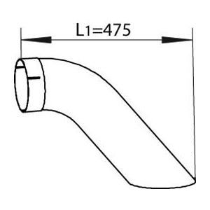 Racord evacuare DINEX