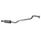 Toba esapament intermediara ASMET Sistem de evacuare amortizor NISSAN ALMERA TINO 1.8 08.00-02.06 Length 1770 mm