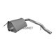 Toba esapament finala ASMET sistem evacuare spate silencer Ford Kuga I 2.0D 03.08-11.12 4,20 kg
