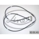 Cablu Frana Mana Spate Dreapta/Stanga Opel Vectra B 1.6-2.6 09.95-07.03 1455mm/1226mm LINEX