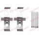 Set accesorii placute frana Fata QUICK BRAKE VOLVO S60 I V70 II CITROEN C8 FIAT ULYSSE MITSUBISHI LANCER VIII OPEL ASTRA J INSIGNIA A PEUGEOT 607 807