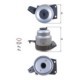 Filtru combustibil KNECHT TOYOTA AURIS AVENSIS VERSO 1.6D 2.0D 11.13-12.18 Diametru 104.0mm Inaltime 139.5mm