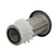 Filtru aer WIX FILTERS pentru BOMAG, FURUKAWA, HITACHI, KUBOTA, AEBI, diametru interior 43.0 mm, exterior 125.0 mm, înălțime 187.0 mm
