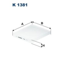 Filtru, aer habitaclu FILTRON