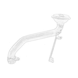 Ţeavă de aspiraţie a pompei de ulei