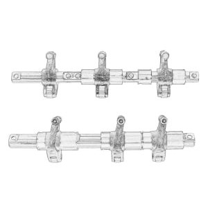 Ax culbutori, tren supape