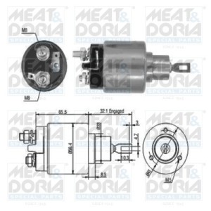 Solenoid Switch, starter