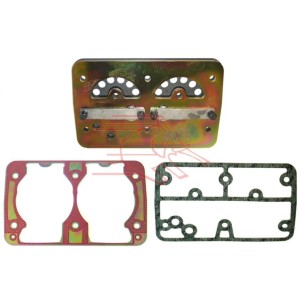 Air compressor intermediate plate